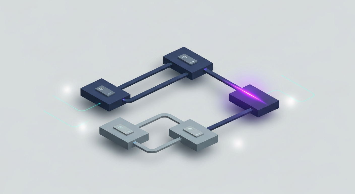 blueprint of a structured text prompt neon glowing